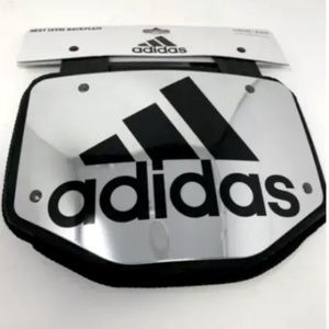 Adidas Next Level Backplate Football Black Back Plate Chrome One Size NWT